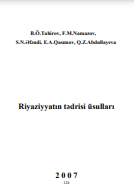 Riyaziyyatın tədrisi üsulları 